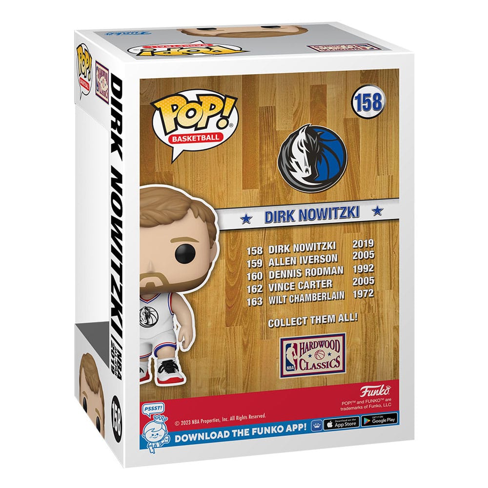 Funko Pop NBA Dallas Mavericks – Dirk Nowitzki #158 (2019 All-Star)