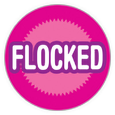 Flocked