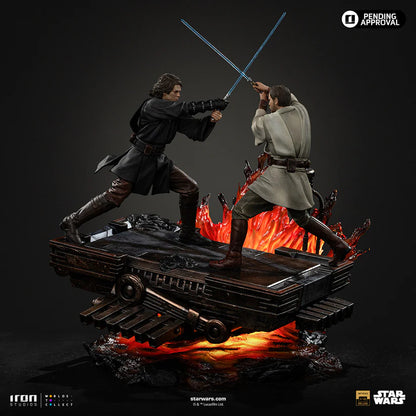 Iron Studios Star Wars: Die Rache der Sith - Anakin vs Obi-Wan Art Scale 1/10 - Statue