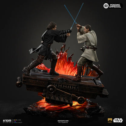 Iron Studios Star Wars: Die Rache der Sith - Anakin vs Obi-Wan Art Scale 1/10 - Statue