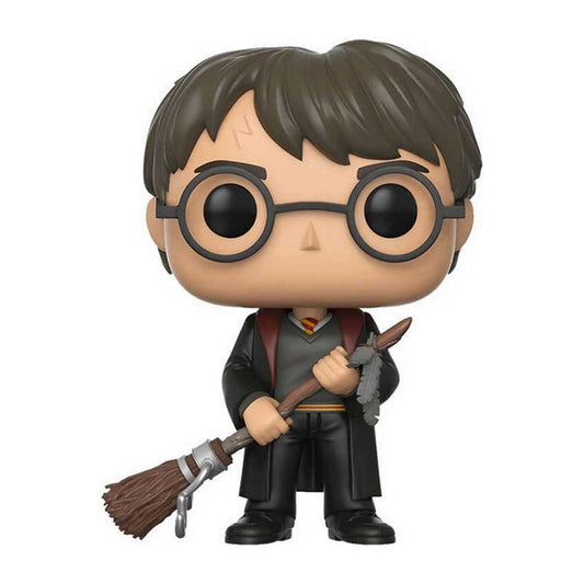 Funko Pop Harry Potter – Harry mit Feuerblitz & Feder #51