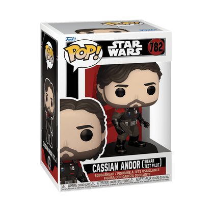 Funko Pop Star Wars: Andor - Cassian Andor Sienar Test Pilot #782 (Chase)