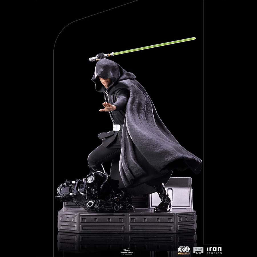 Iron Studios Star Wars: The Mandalorian – Luke Skywalker Combat BDS Art Scale 1/10 - Statue