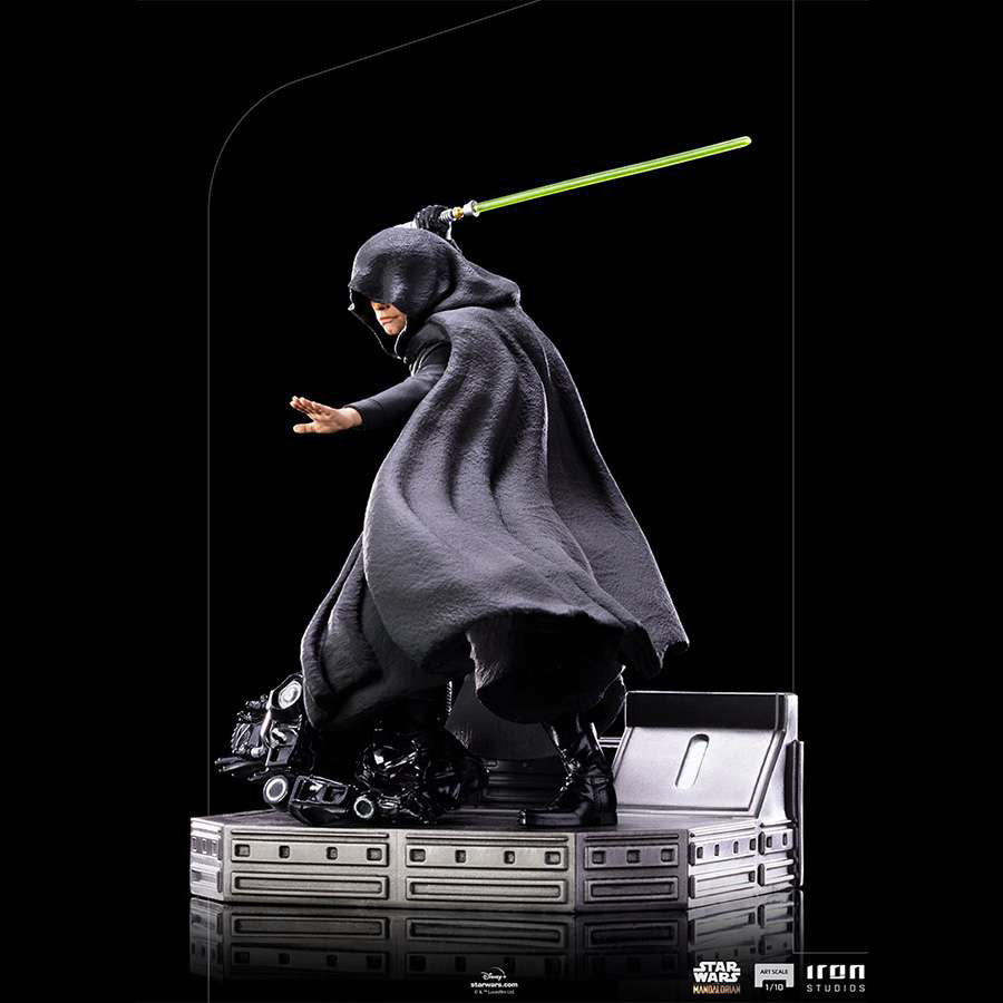 Iron Studios Star Wars: The Mandalorian – Luke Skywalker Combat BDS Art Scale 1/10 - Statue