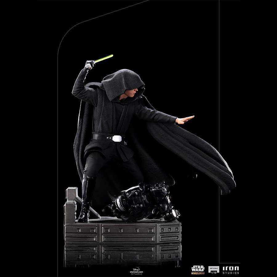 Iron Studios Star Wars: The Mandalorian – Luke Skywalker Combat BDS Art Scale 1/10 - Statue