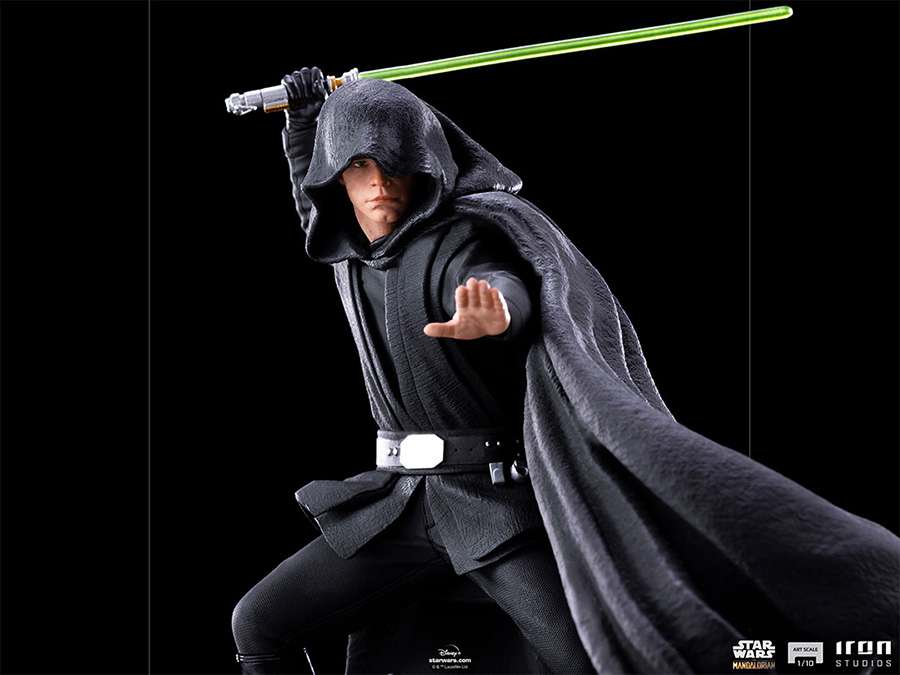 Iron Studios Star Wars: The Mandalorian – Luke Skywalker Combat BDS Art Scale 1/10 - Statue