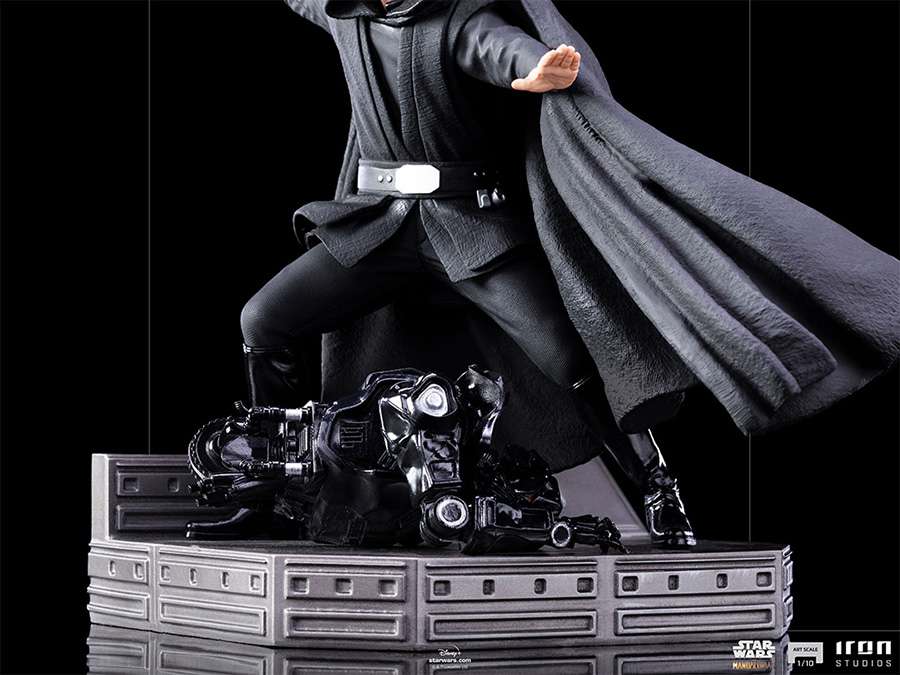 Iron Studios Star Wars: The Mandalorian – Luke Skywalker Combat BDS Art Scale 1/10 - Statue