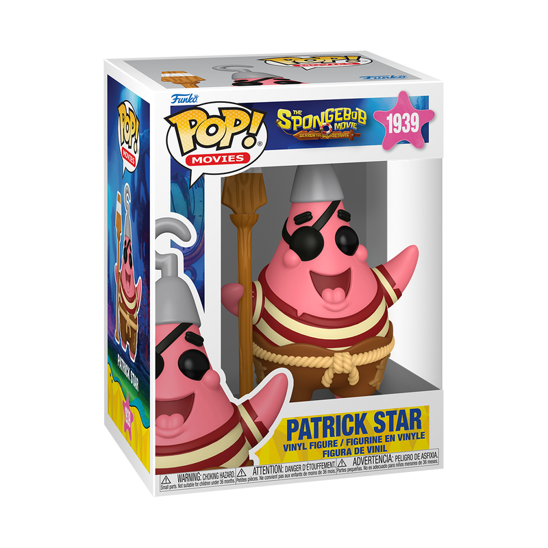 Funko Pop SpongeBob Schwammkopf: Piraten Ahoi! - Patrick Star (Pirat) #1939