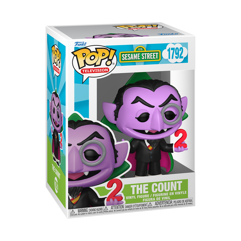 Funko Pop Sesamstraße - Graf Zahl #1792
