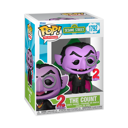 Funko Pop Sesamstraße - Graf Zahl #1792