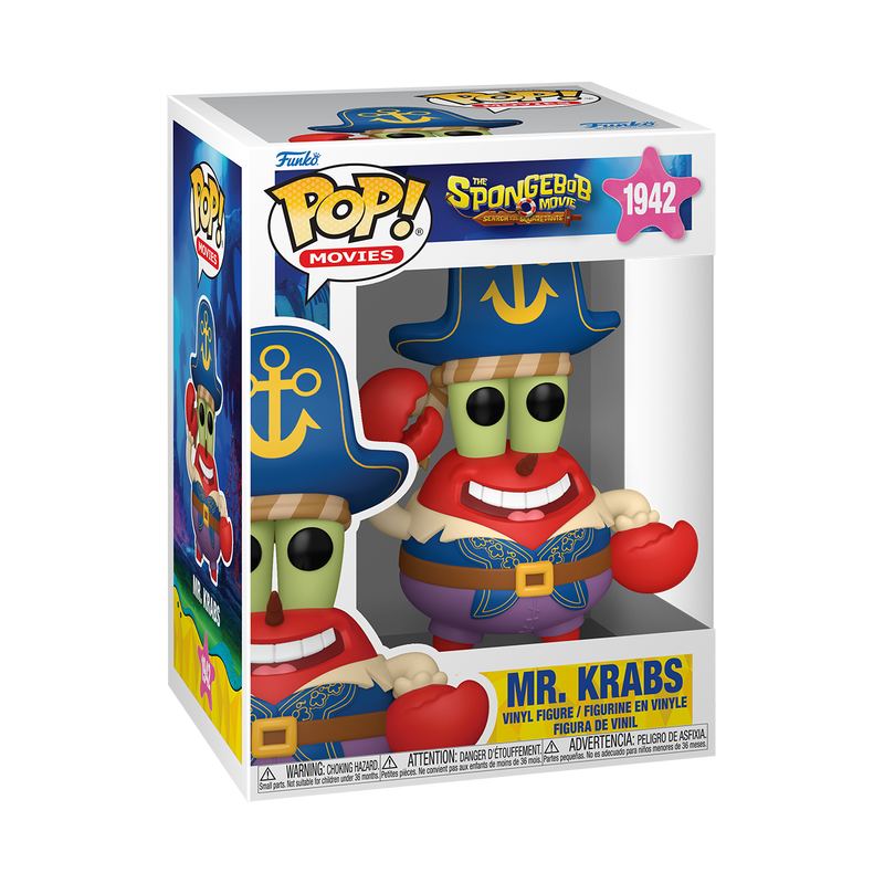 Funko Pop SpongeBob Schwammkopf: Piraten Ahoi! - Mr. Krabs (Pirat) #1942