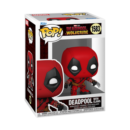Funko Pop Marvel: Deadpool & Wolverine - Deadpool mit Krallen #1583