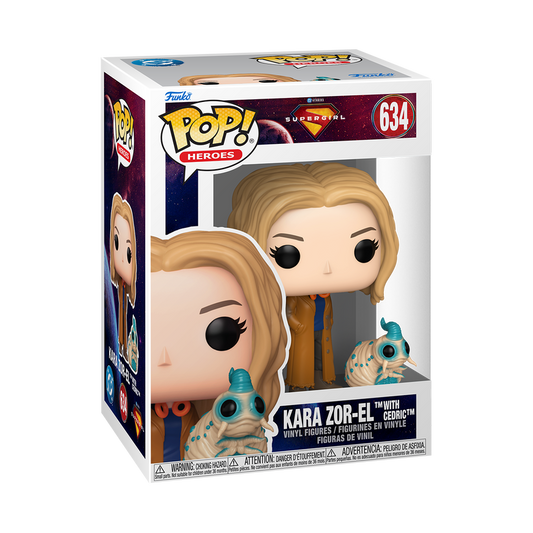 Funko Pop DC: Supergirl - Kara Zor-El mit Cedric #634