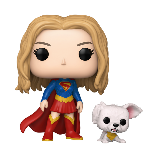 Funko Pop DC: Supergirl - Supergirl mit Krypto #633