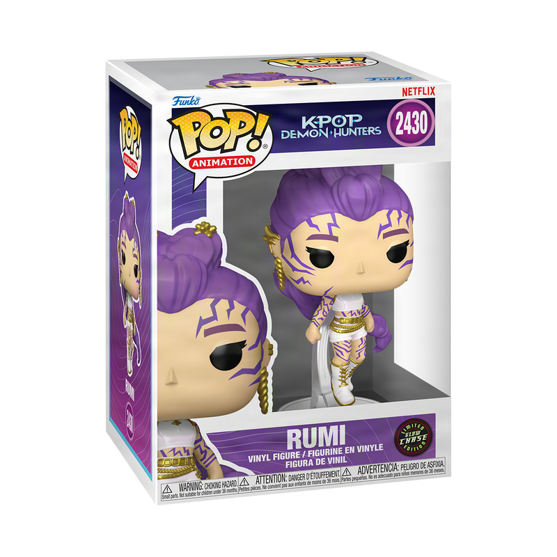 Funko Pop KPop Demon Hunters - Rumi (Glow Chase) #2430