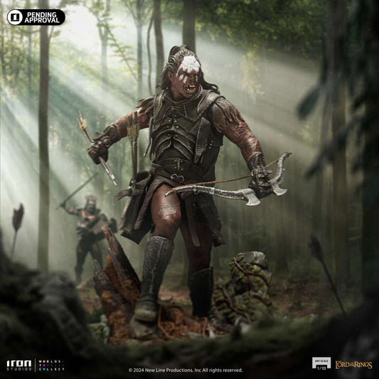 Iron Studios Der Herr der Ringe - Lurtz Uruk-Hai Anführer Art Scale 1/10 - Statue