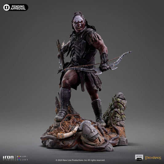 Iron Studios Der Herr der Ringe - Lurtz Uruk-Hai Anführer Art Scale 1/10 - Statue