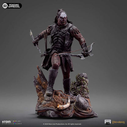 Iron Studios Der Herr der Ringe - Lurtz Uruk-Hai Anführer Art Scale 1/10 - Statue