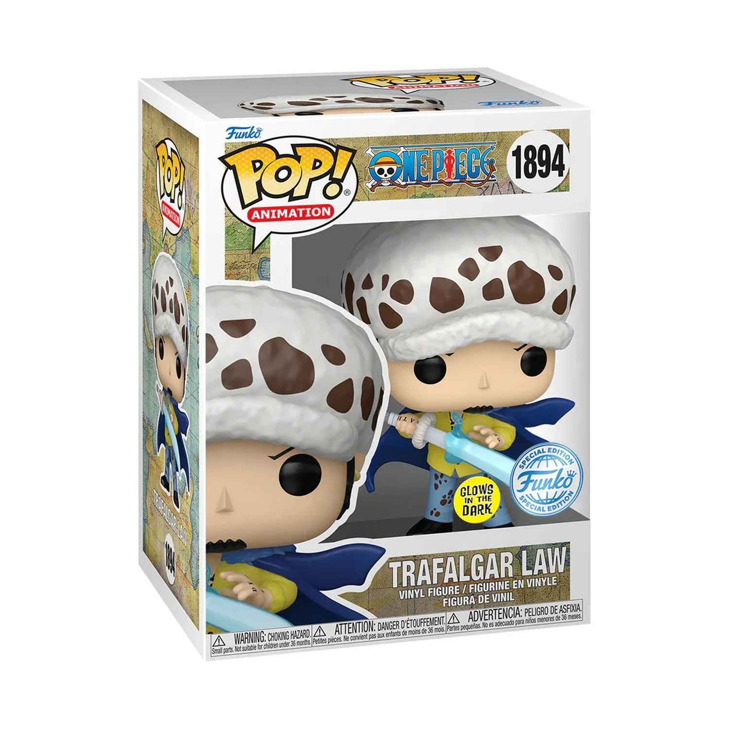 Funko Pop One Piece - Trafalgar Law (Glow) #1894