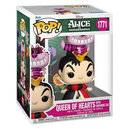 Funko Pop Alice im Wunderland - Herzkönigin mit Grinsekatze #1771