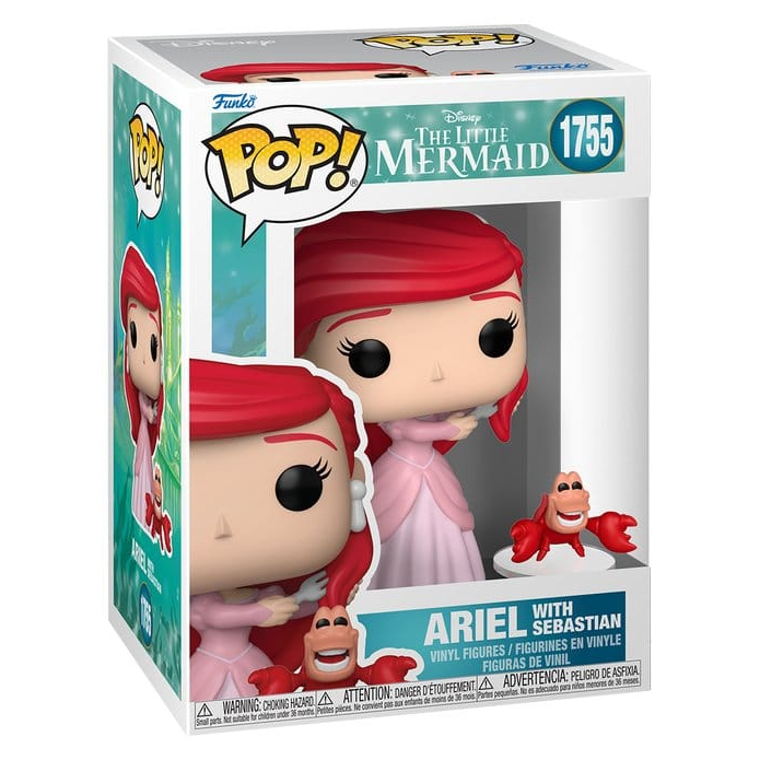 Funko Pop Arielle die Meerjungfrau - Arielle mit Sebastian #1755