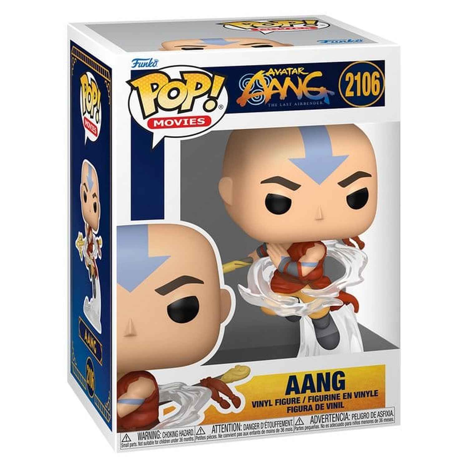 Funko Pop Avatar Aang: Der Herr der Elemente - Aang #2106