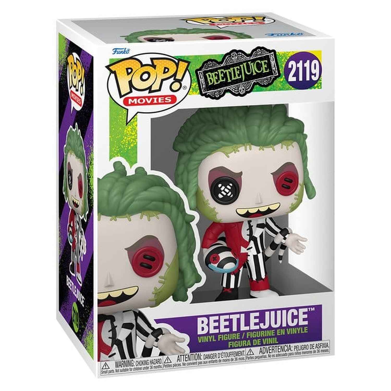 Funko Pop Beetlejuice - Beetlejuice (Patchwork) #2119