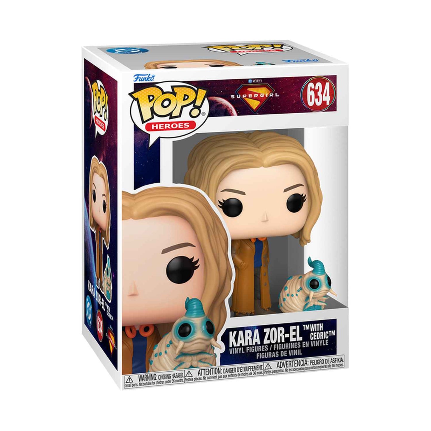Funko Pop DC: Supergirl - Kara Zor-El mit Cedric #634