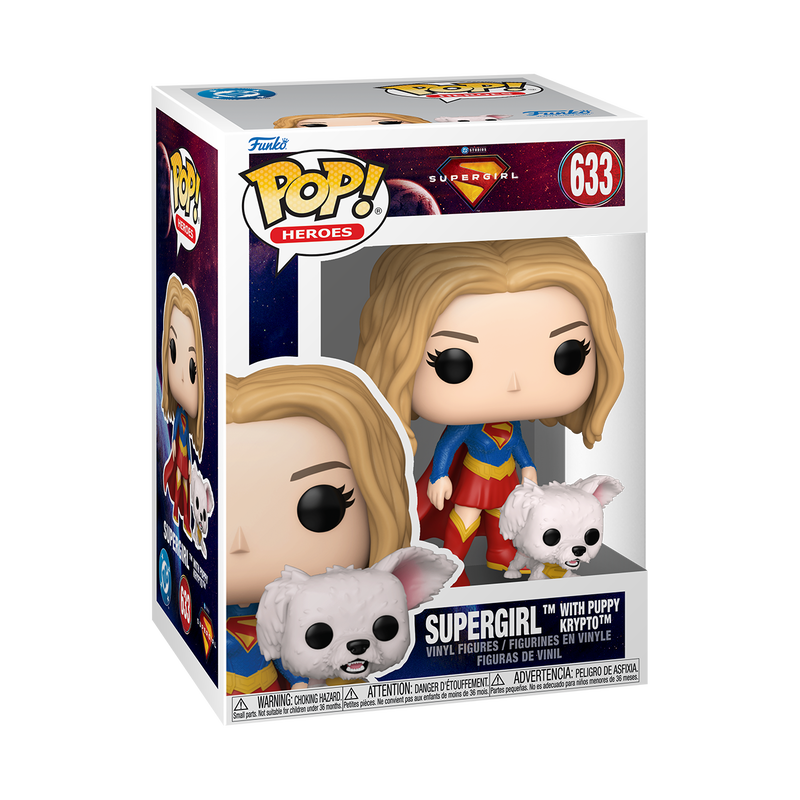 Funko Pop DC: Supergirl - Supergirl mit Krypto #633