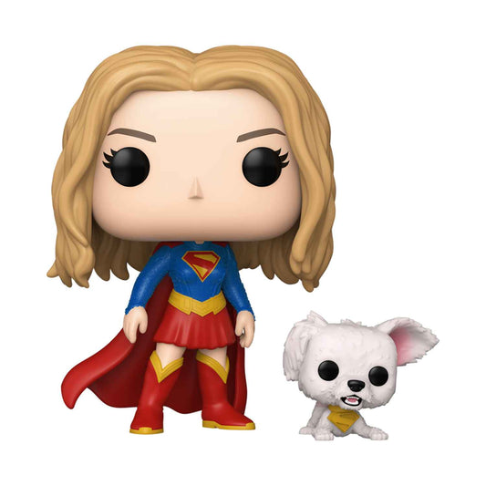 Funko Pop DC: Supergirl - Supergirl mit Krypto #633