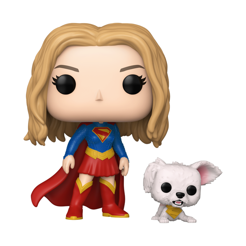Funko Pop DC: Supergirl - Supergirl mit Krypto #633