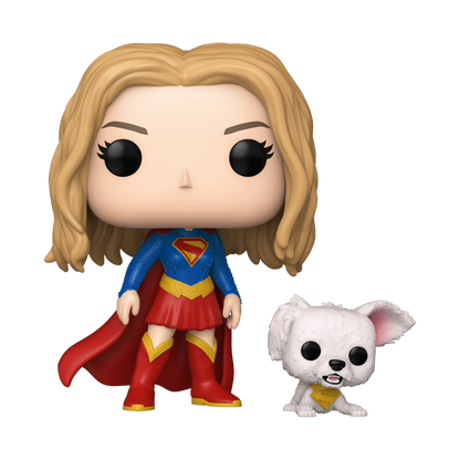 Funko Pop DC: Supergirl - Supergirl mit Krypto #633