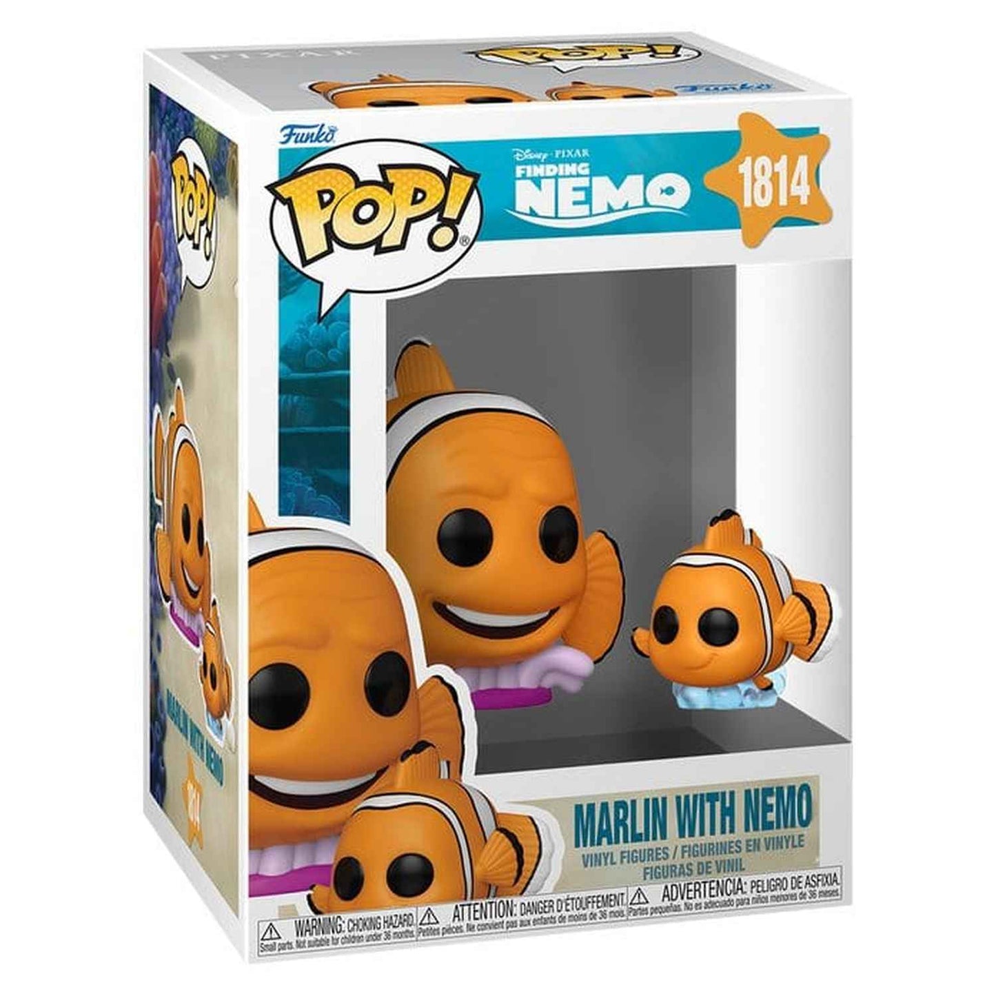 Funko Pop Disney: Findet Nemo - Marlon mit Nemo #1814
