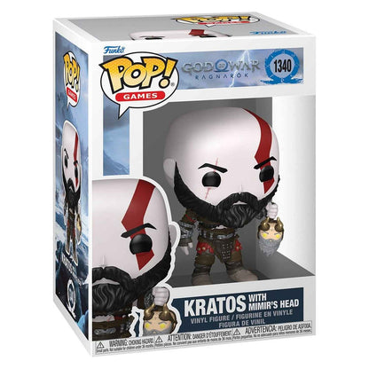 Funko Pop God of War: Ragnarök - Kratos mit Mimirs Kopf #1340