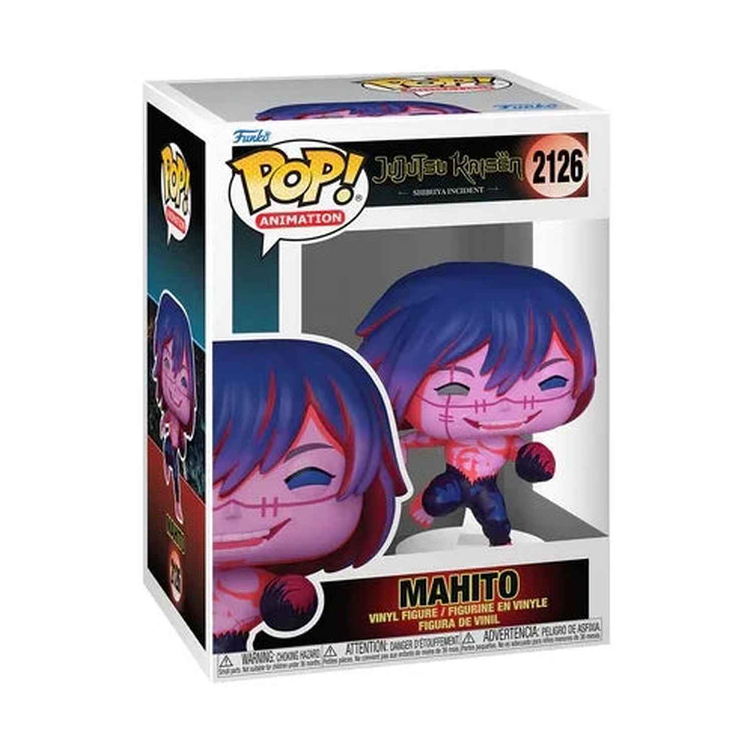 Funko Pop Jujutsu Kaisen - Mahito in Drill-Form #2126