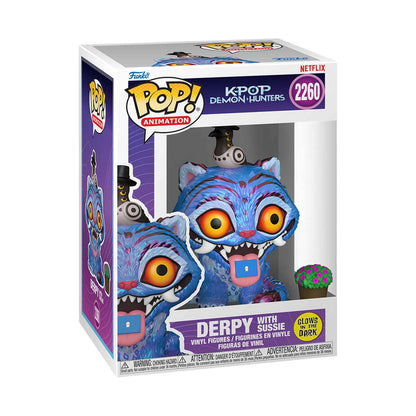 Funko Pop KPop Demon Hunters - Derpy mit Sussie (Glow) #2260