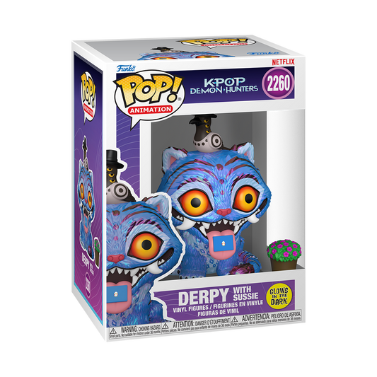 Funko Pop KPop Demon Hunters - Derpy mit Sussie (Glow in the Dark) #2260