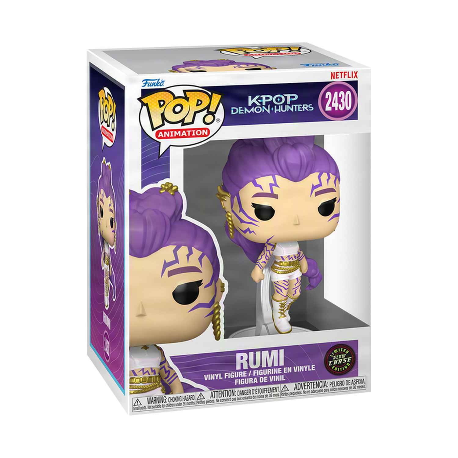 Funko Pop KPop Demon Hunters - Rumi (Glow Chase) #2430