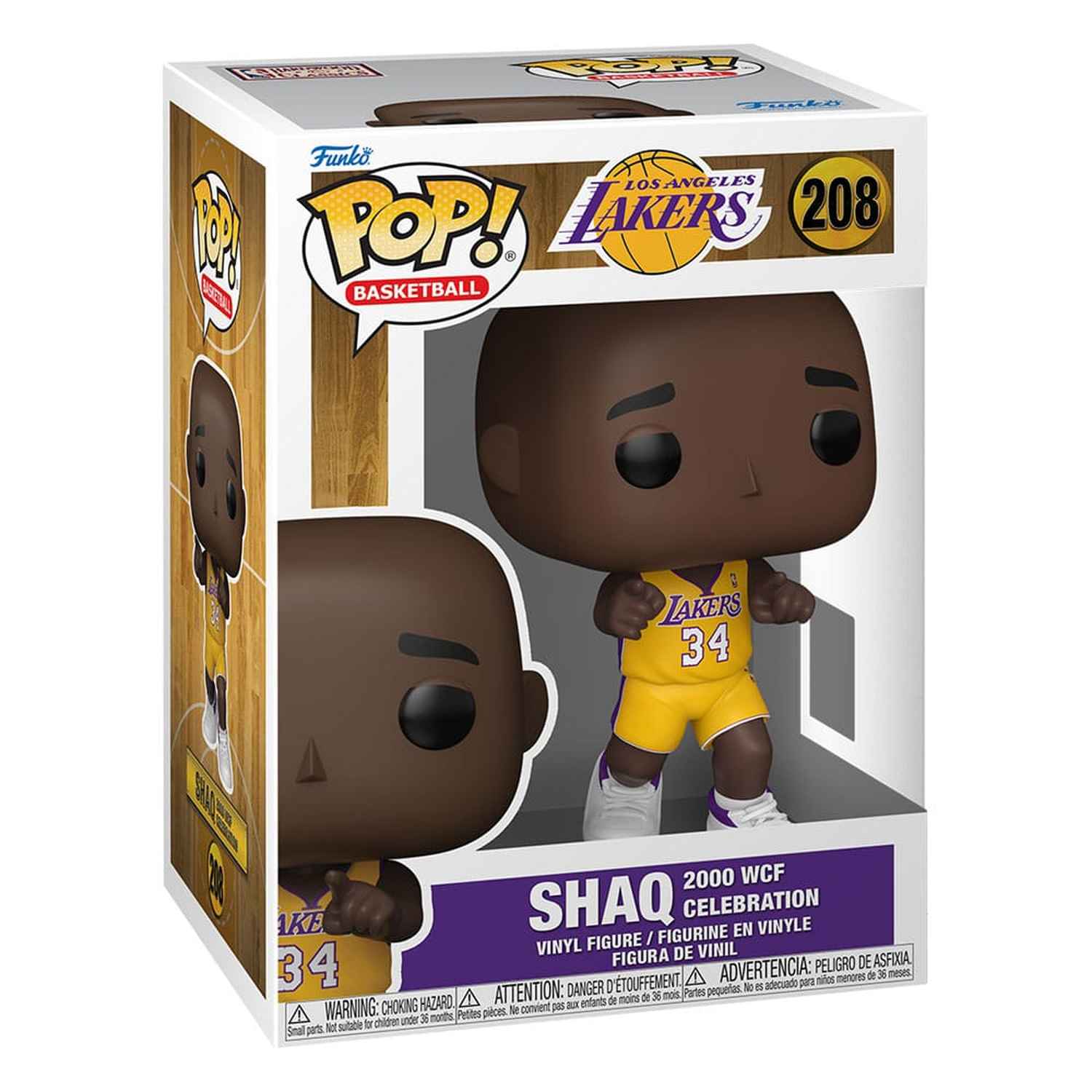 Funko Pop NBA Los Angeles Lakers - Shaq #208 (2000 WCF Celebration)