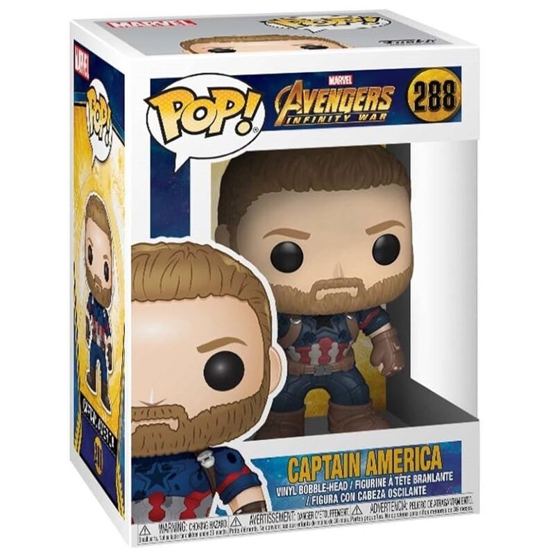 Funko Pop Marvel: Avengers Infinity War - Captain America #288