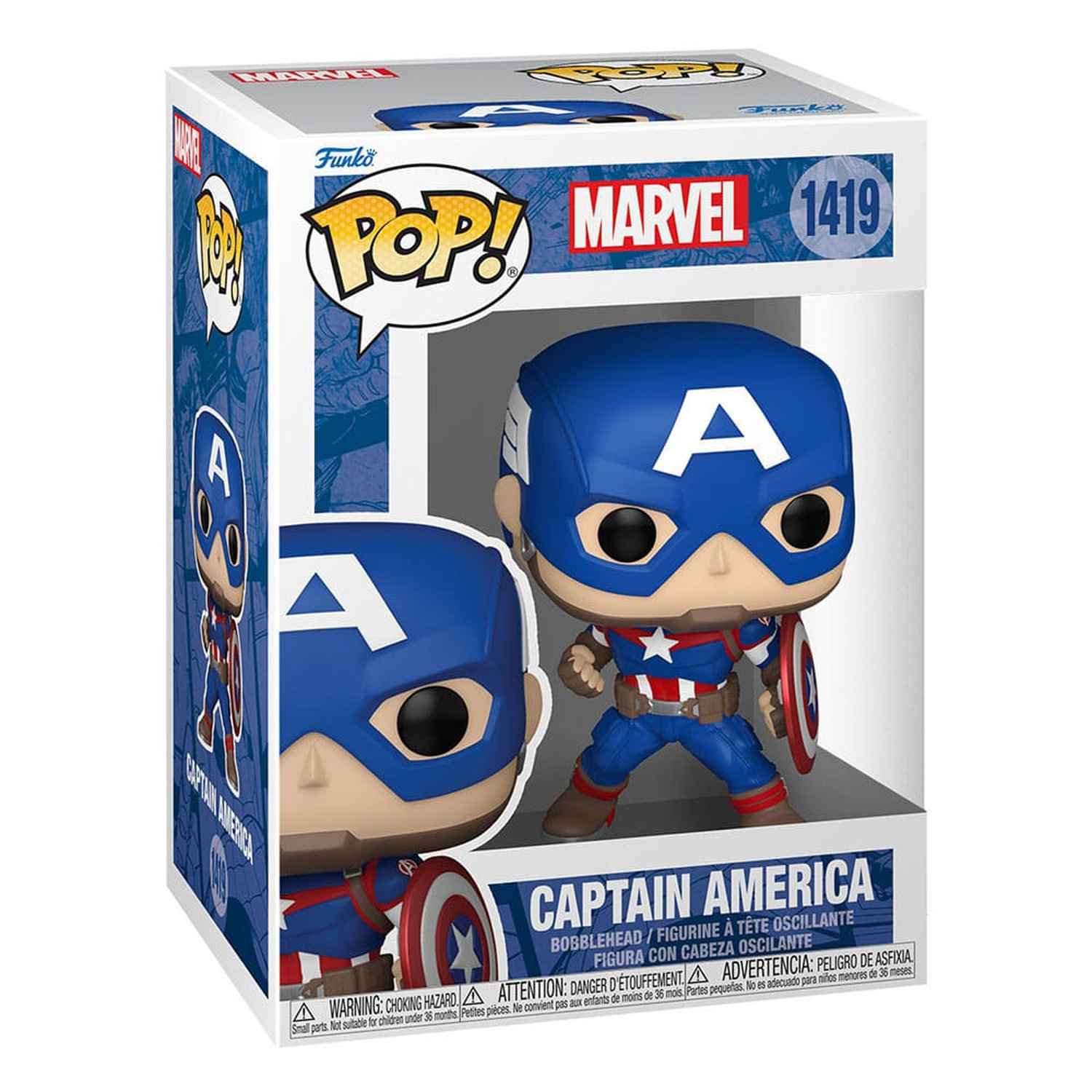 Funko Pop Marvel - Captain America #1419