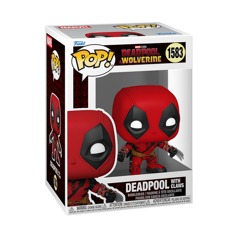 Funko Pop Marvel: Deadpool & Wolverine - Deadpool mit Krallen #1583