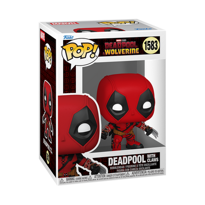 Funko Pop Marvel: Deadpool & Wolverine - Deadpool mit Krallen #1583