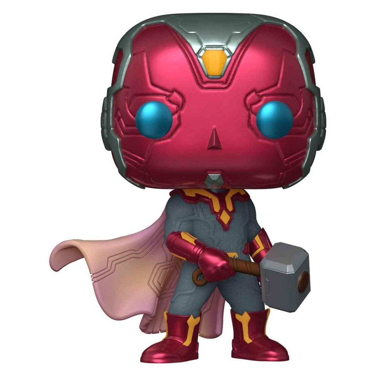 Funko Pop Marvel: Infinity Saga - Vision mit Mjolnir #1664