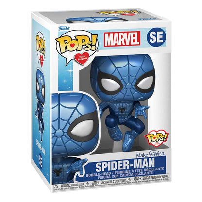 Funko Pop Marvel: Make a Wish 2022 - Spider-Man (Metallic) #SE