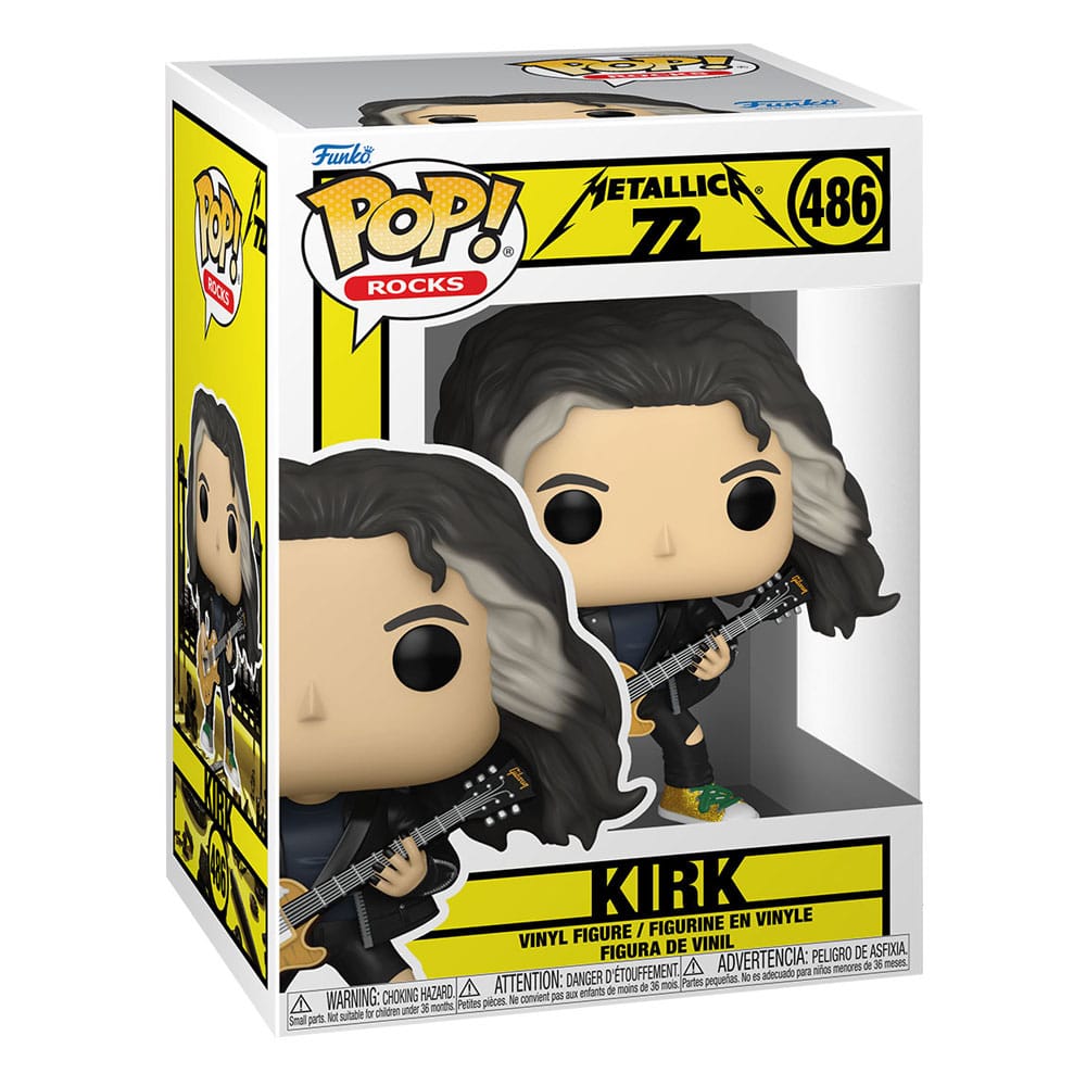 Funko Pop Metallica - Kirk (72 Seasons) #486