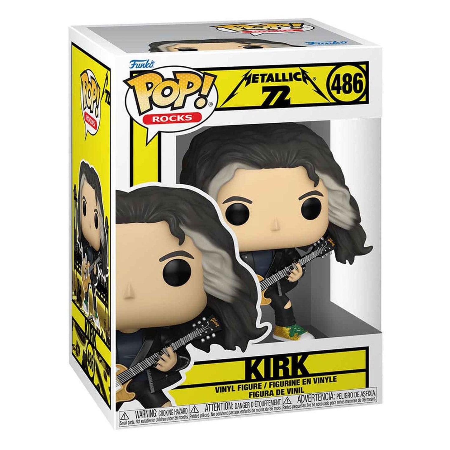 Funko Pop Metallica - Kirk (72 Seasons) #486