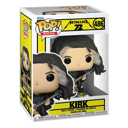 Funko Pop Metallica - Kirk (72 Seasons) #486