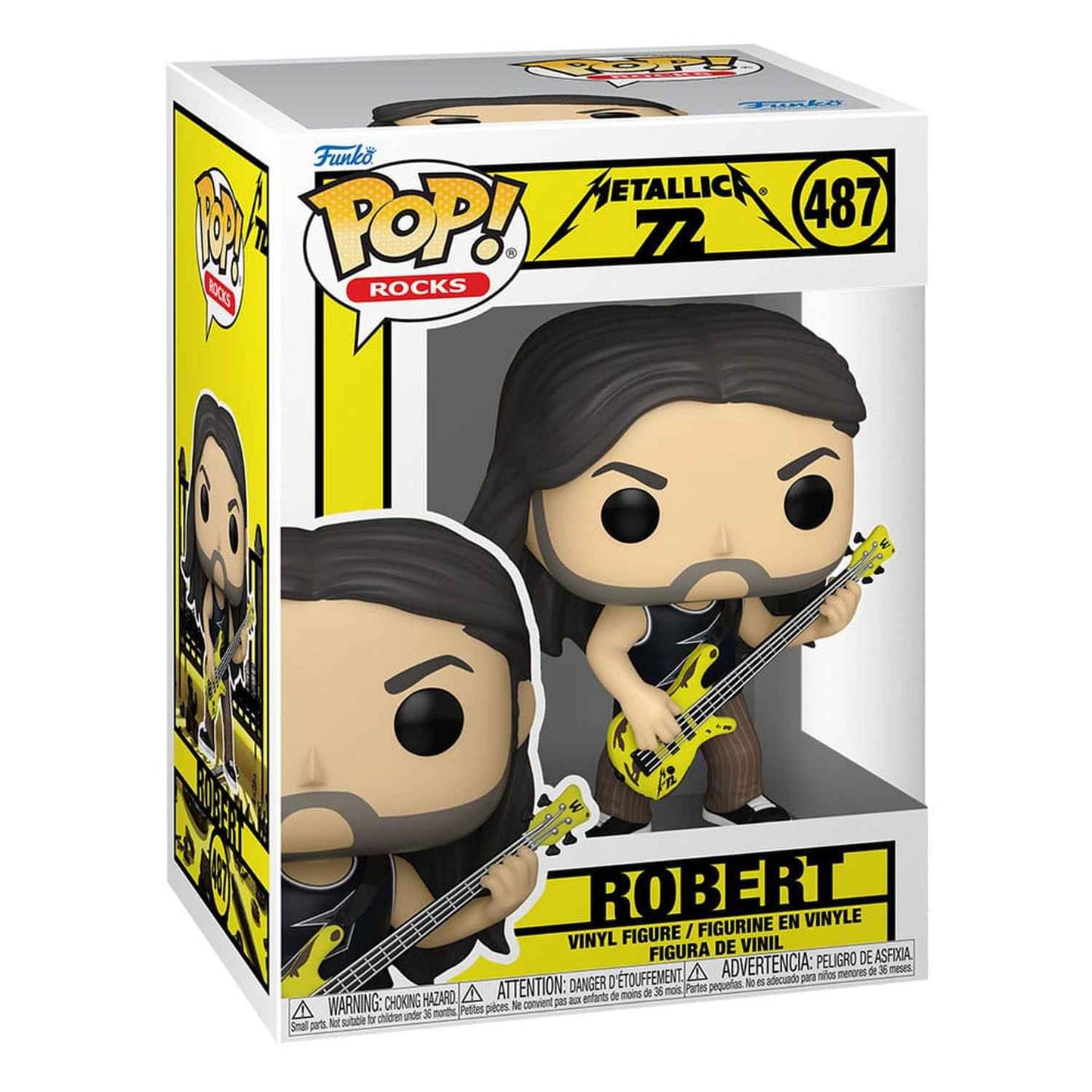 Funko Pop Metallica - Robert (72 Seasons) #487