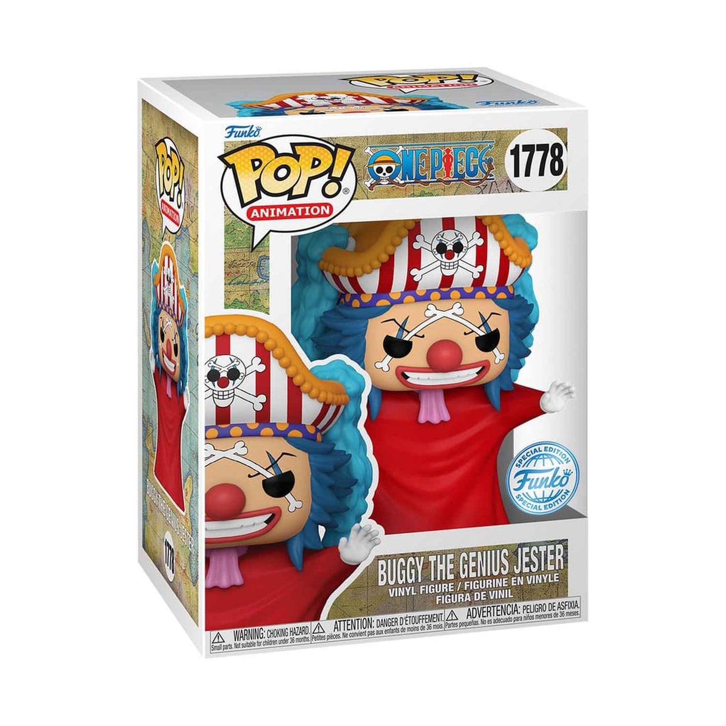 Funko Pop One Piece - Buggy der geniale Narr #1778